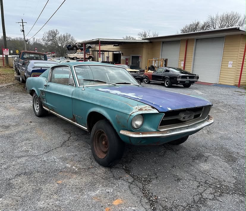 Wrecked 67 S code GT 4 speed Shell