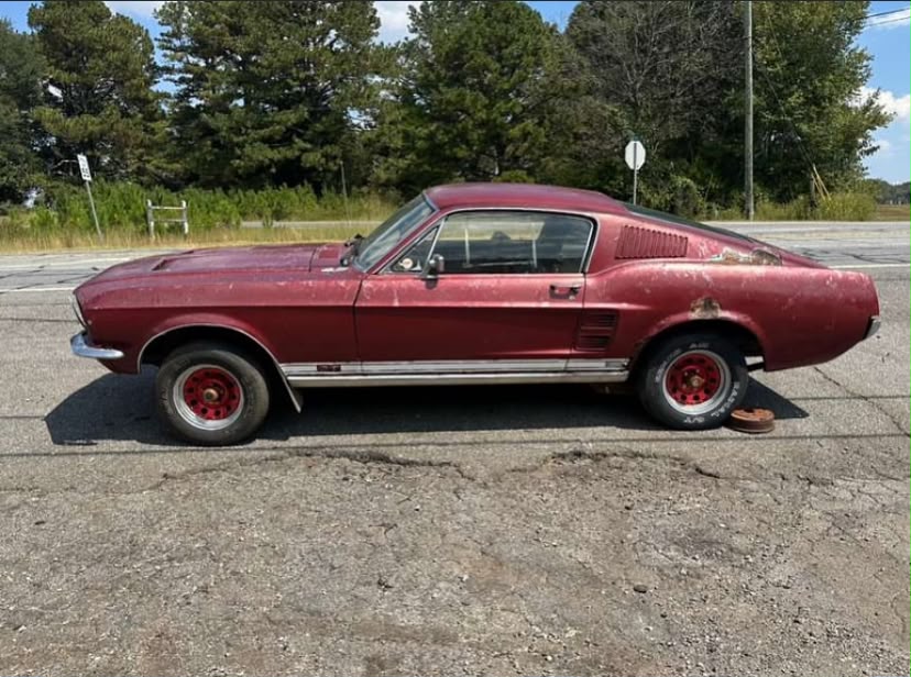 67 Fastback project for sale
