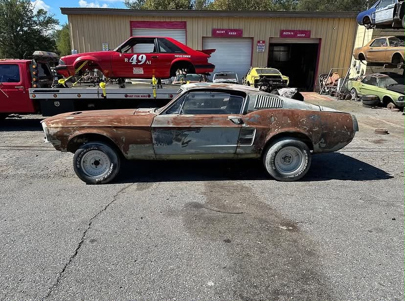 1967 Ford Mustang Fastback C code project for sale