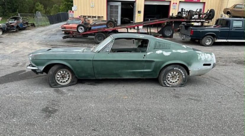 1968 highland green Ford Mustang Fastback C code for sale